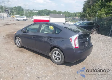 2012 Toyota Prius Three from USA, damaged, VIN JTDKN3DU7C5377683